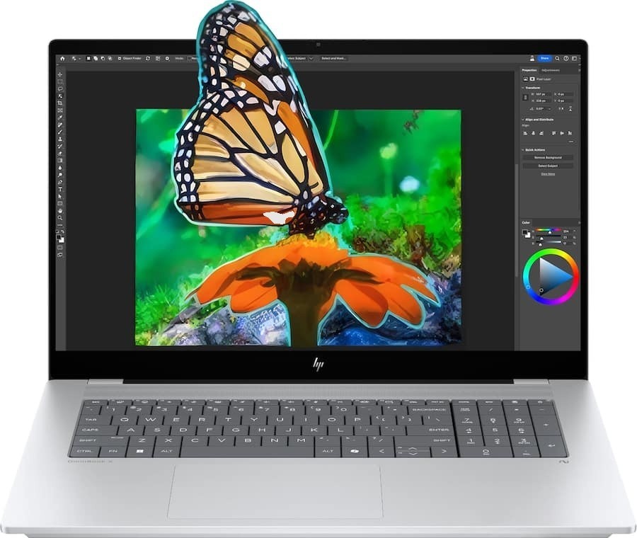 HP OmniBook X 17.3″ FHD Touchscreen Laptop Intel Core Ultra 7 16GB RAM 4TB SSD