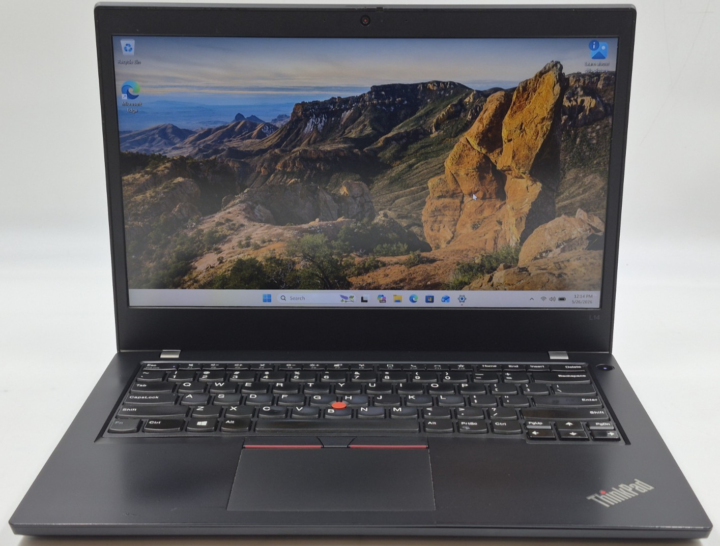 Lenovo ThinkPad L14 i5-10210U 1.60GHz 8GB RAM 256GB NVMe W11P Laptop