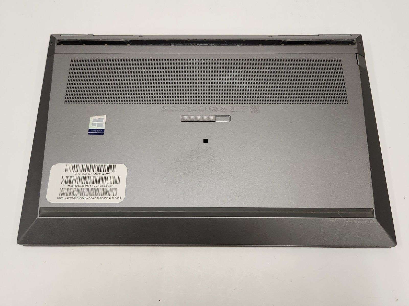 HP ZBook Fury 15 G7 15.6″ i7-10850H 2.7GHz 8GB 512GB W11P Quadro T2000 73% BATT