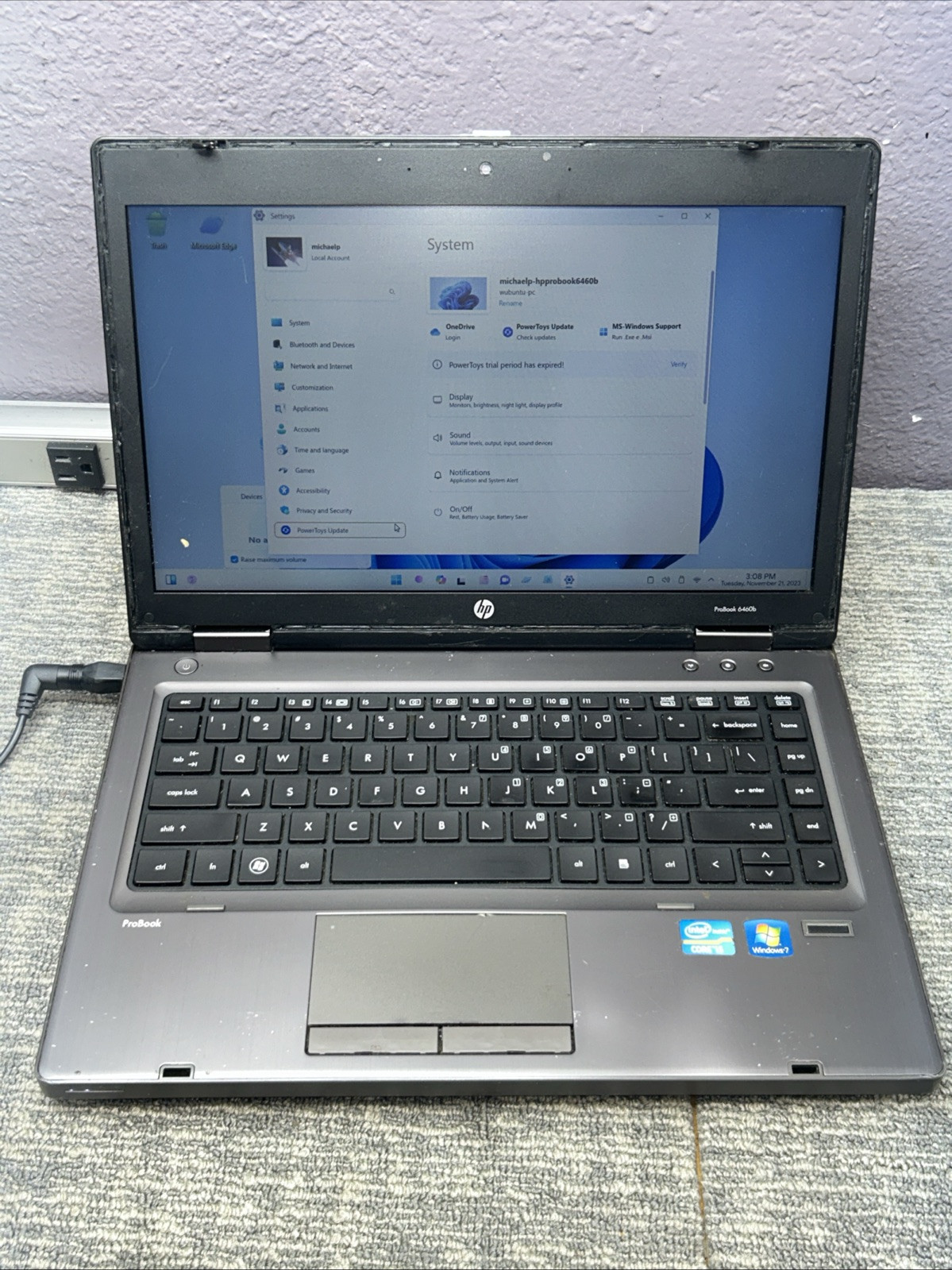 HP Probook 6460b Intel Core i5 14” Windows 8428