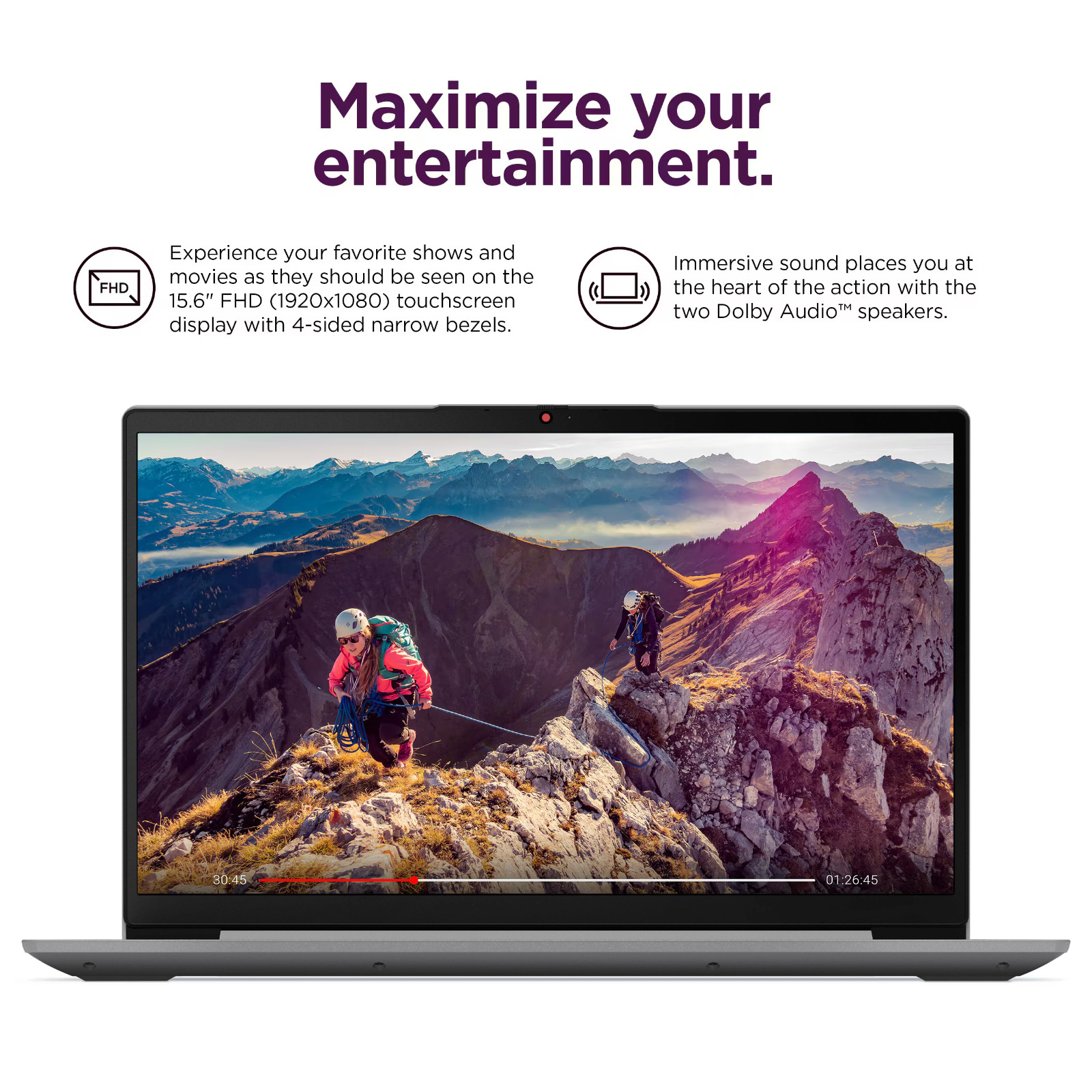 Lenovo IdeaPad 15.6″ Touch Laptop Intel Core i3 Upto 40GB RAM 2TB SSD Office Pro