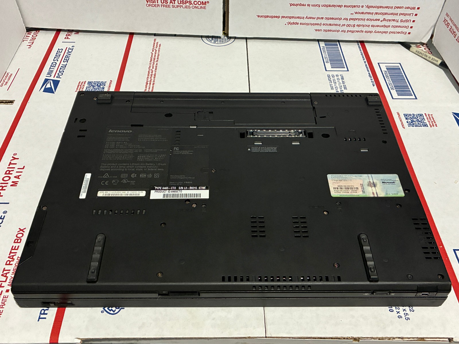 Lenovo T61 ThinkPad T7300 2GHZ 2GB RAM Intel965 GPU WinXP