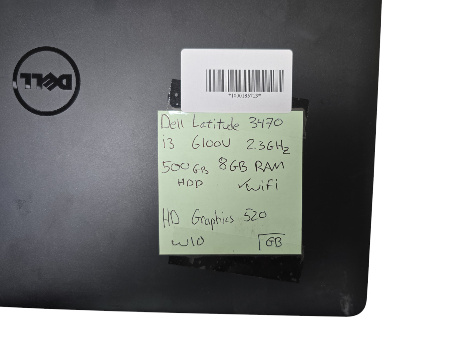 Dell Latitude 3470 i3-6100U@2.3GHz 500GB HDD 8GB Ram Win 10 Tested