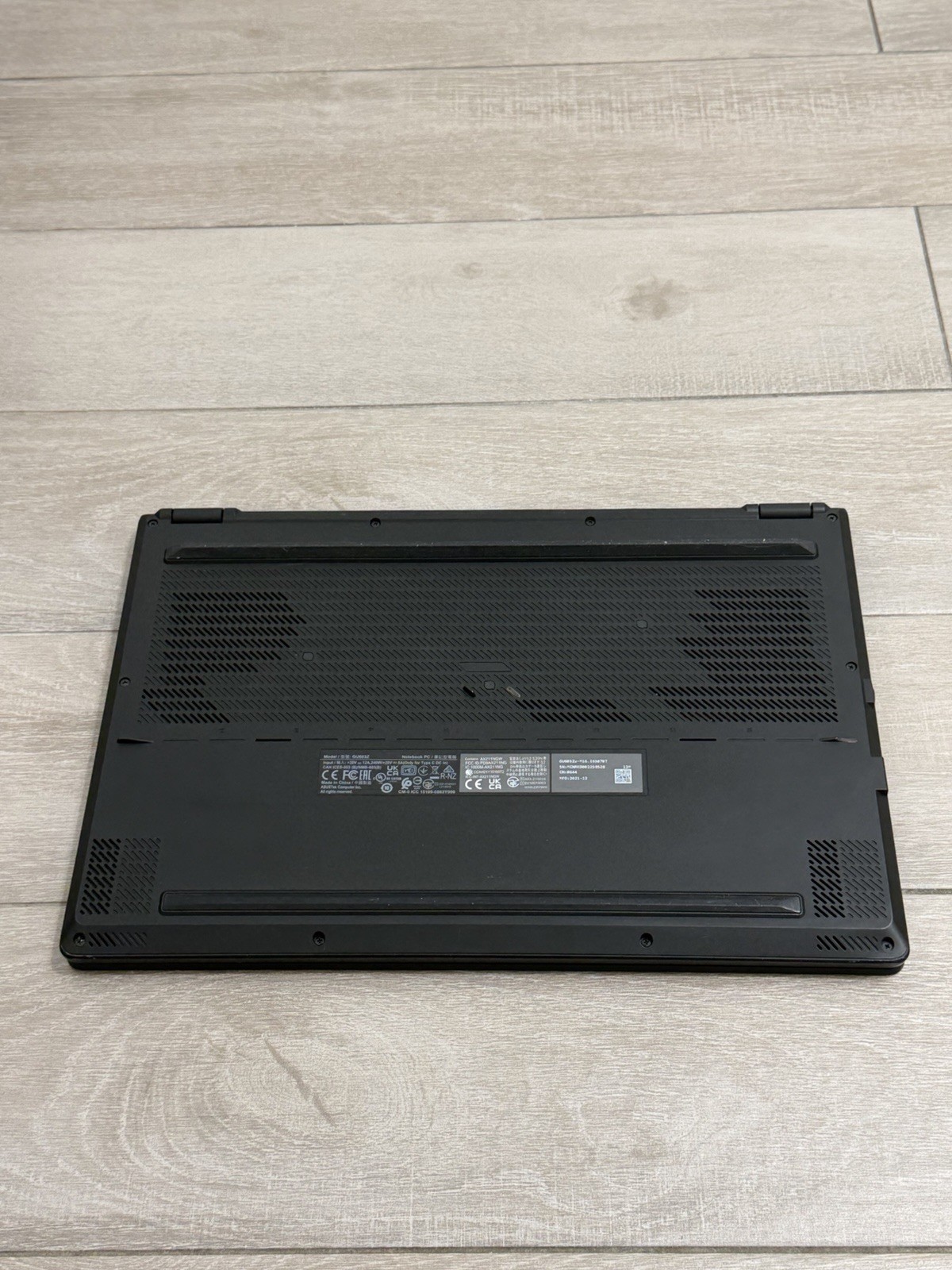 Asus ROG Zephyrus M16 GU603Z 16″ Core i9-12900H 8 GB RAM 512GB NVMe SSD RTX 3070
