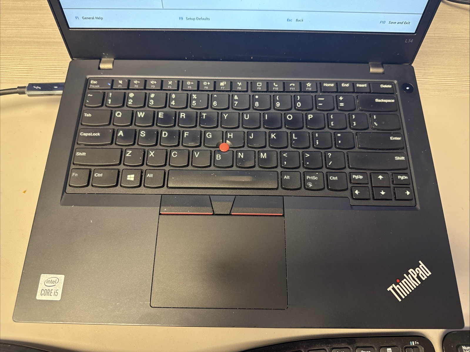 Lenovo ThinkPad L14 Laptop Lot Intel Core i5-10210U – 8GB RAM – 256 GB