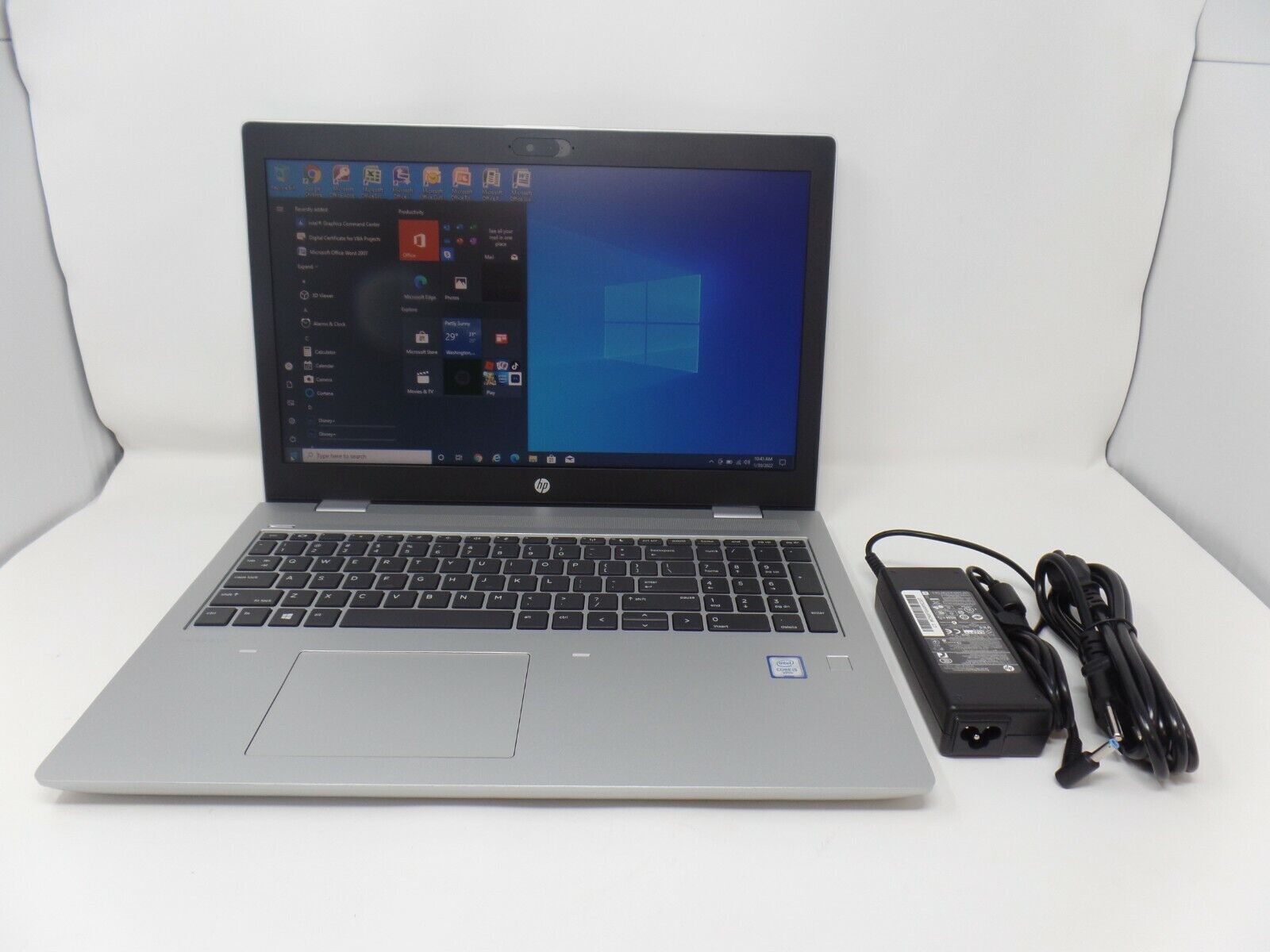 15.6″ HP Probook 650 G5 1.60Ghz i5-8365U 16GB 256G SSD FHD Win10Pro Webcam WiFi
