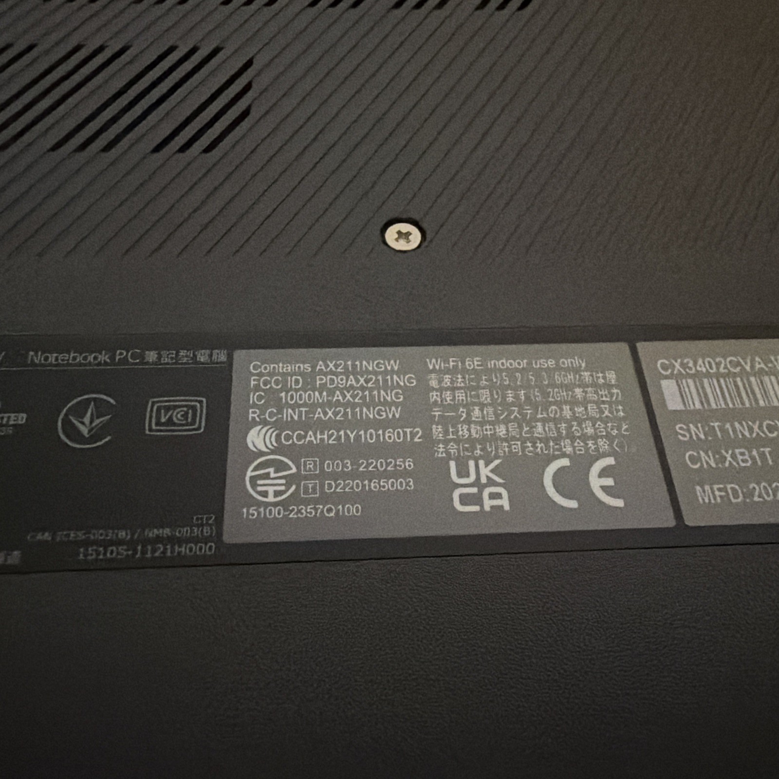 ASUS Chromebook Plus CX3402CV 14″ FHD i5-1334U 8GB DDR5 128GB SSD – Rock Grey