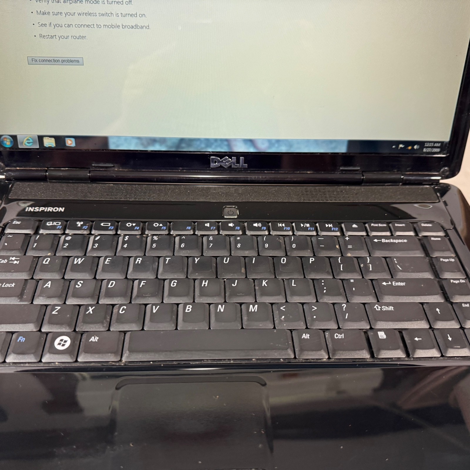 Dell Inspiron 1545 PP41L Laptop Cherry Red 15.6″ LED Backlight 4gb RAM 160gb HDD