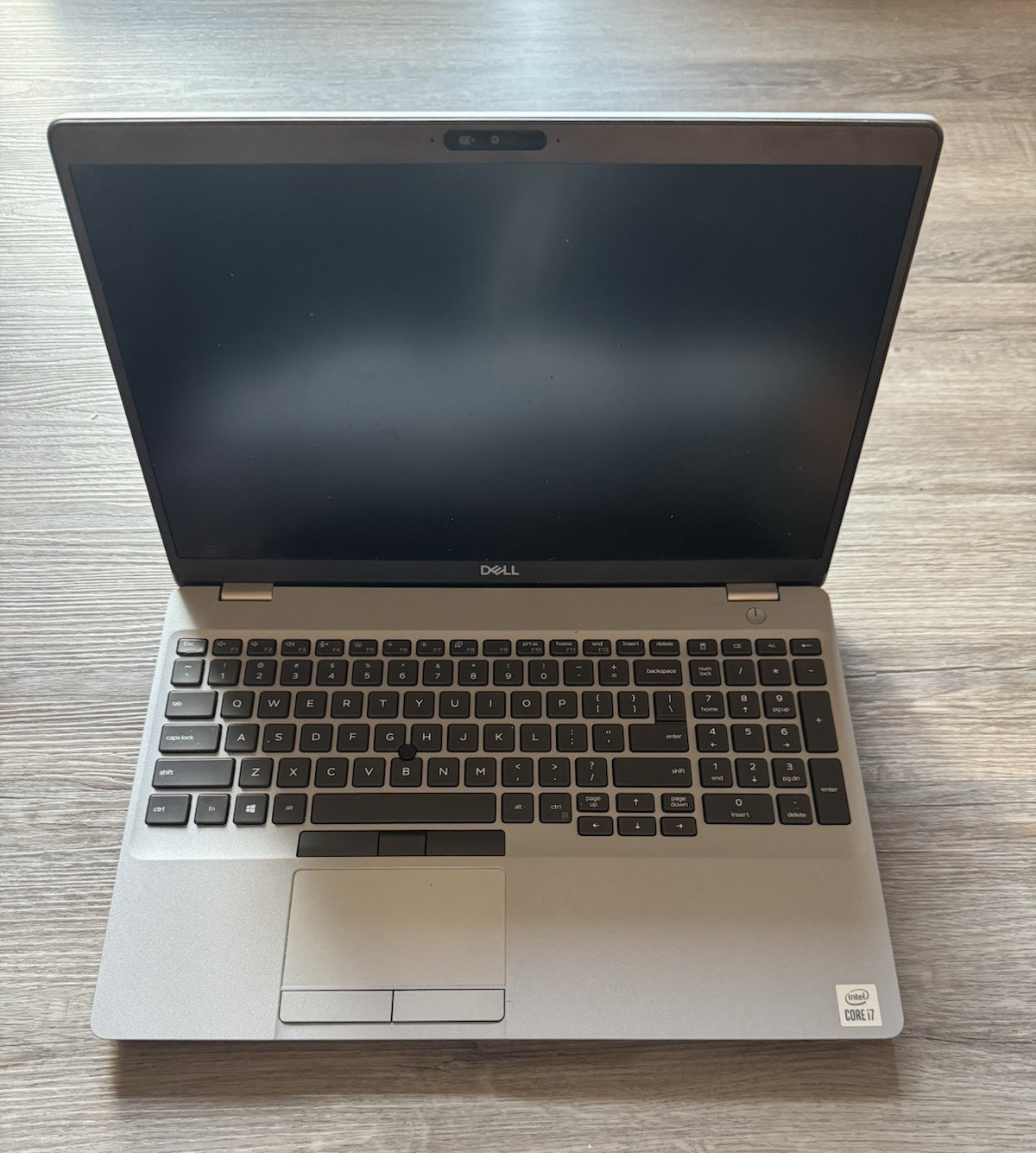 Dell Precision 3551 15.6″ i7-10850H 32GB RAM Intel UHD NO SSD Silver