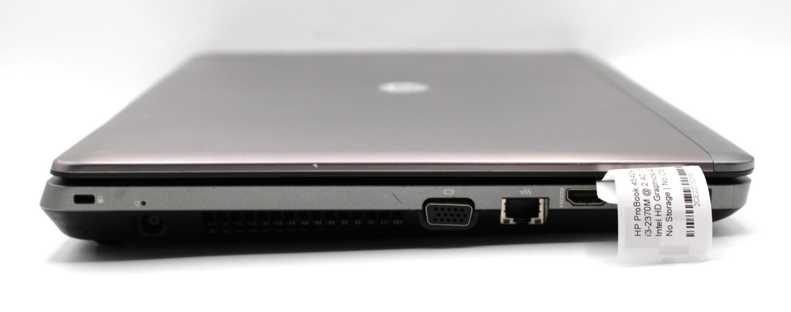 HP ProBook 4540s i3-2370M@2.4GHz 8GB DDR3 NO STORAGE OR OS *USED/TESTED*