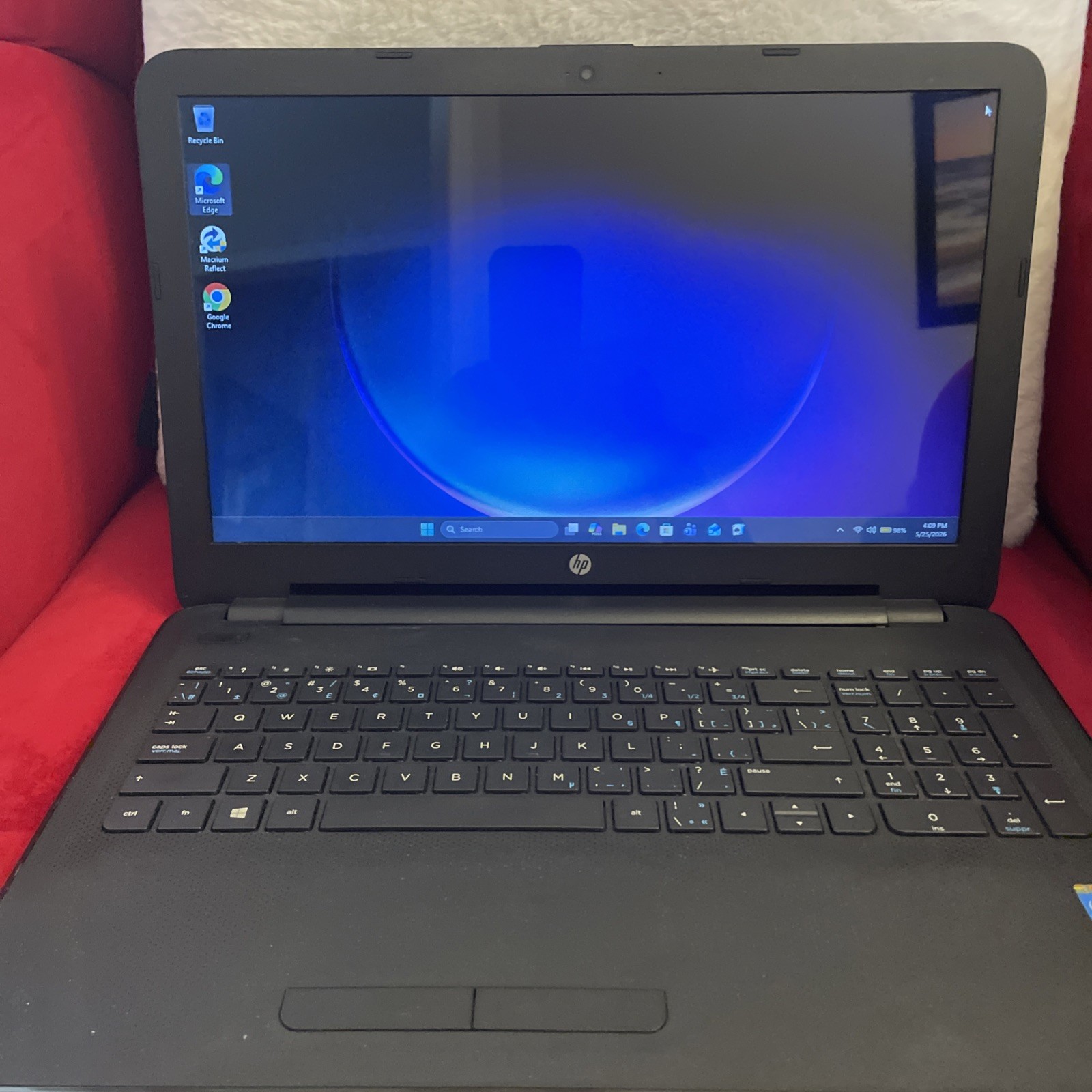 HP Notebook 15″ Intel, CPU N3050, @1.6GHz, 8GM DDR3, 128GB SSD Win 11Pro, OFF.