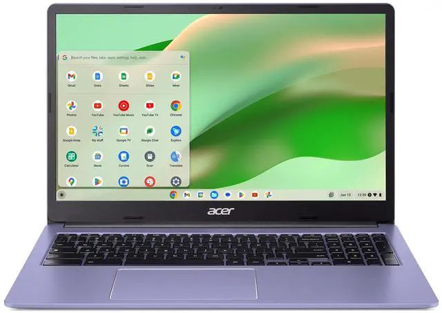 Acer Chromebook 15.6 in Full Display Intel Celeron N4500 4GB LPDDR4X 64GB eMMC