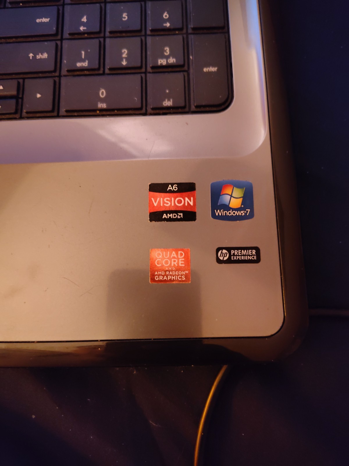 LAPTOP HP Pavilion g7-1329 A6 QuadCore 17 GREAT FOR WORK & SCHOOL WIFI