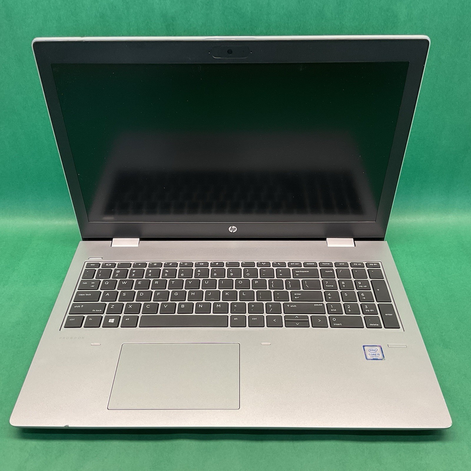 HP ProBook 650 G4 15.6″ Core i5-7300U – Powers On – NO HARD DRIVE- Untested