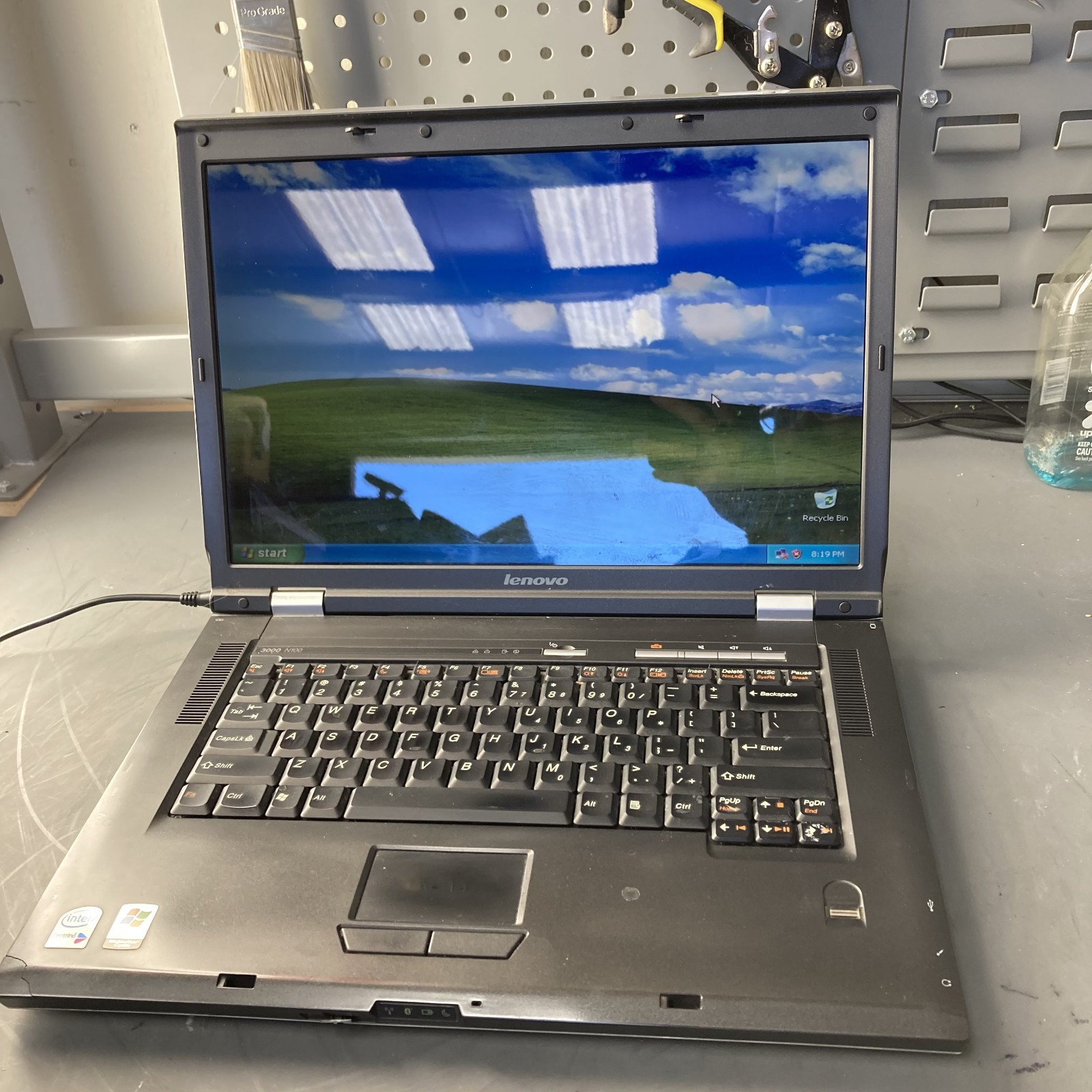 Lenovo 3000 N100 Laptop Intel Core 2 T5500 1.66GHz 1GB RAM 120GB HDD Windows XP