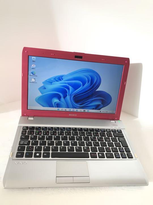 Small and lightweight mobile latest Windows 11 SONY VAIO popular pink consumer