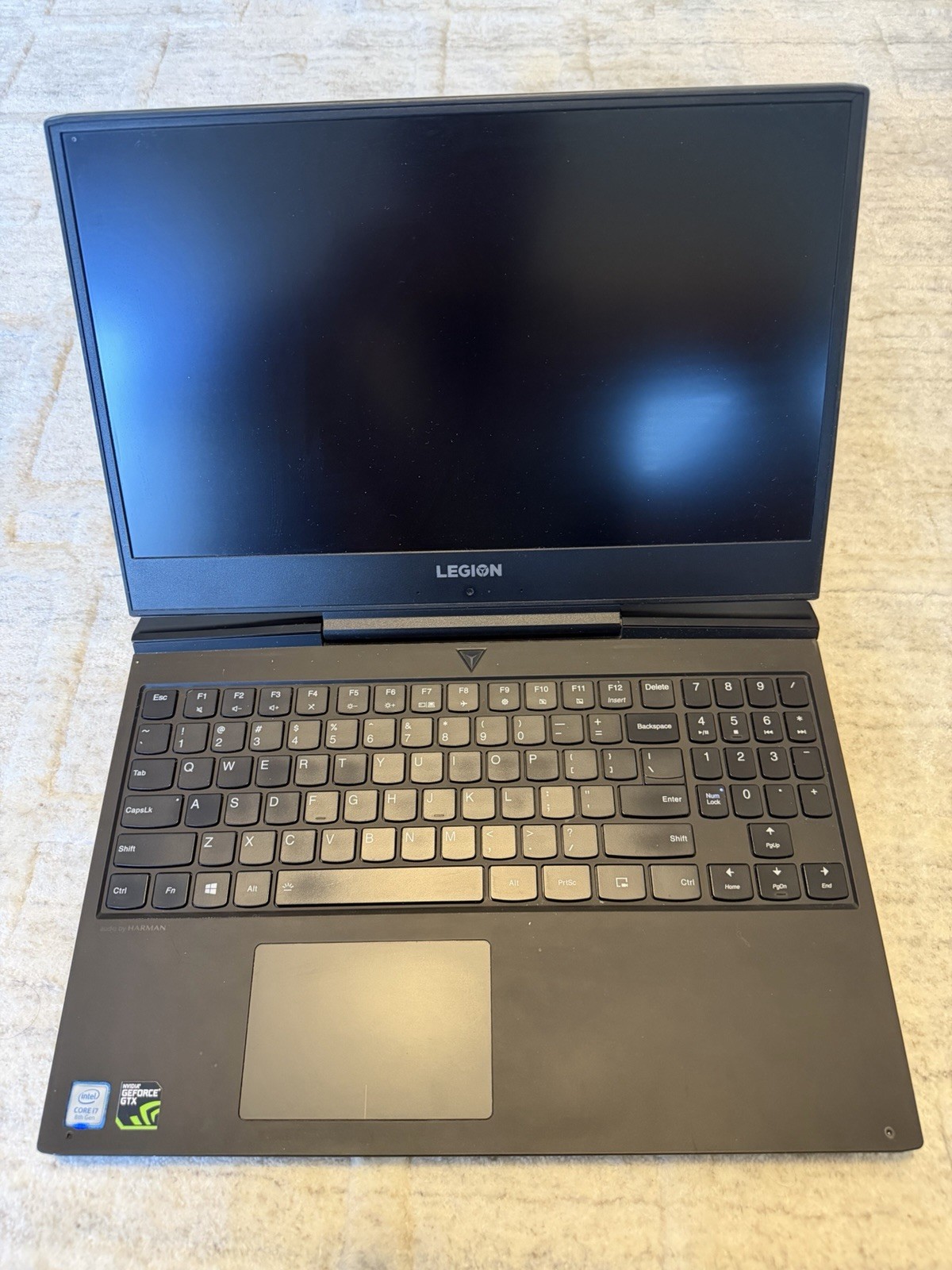 Lenovo Legion Y7000P Laptop i7-8750H GTX 1050 – No SSD/RAM– Screen Issue –Parts