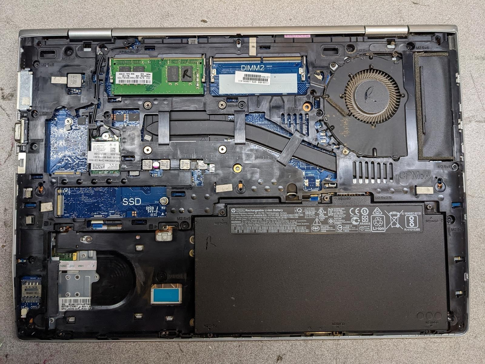 HP PROBOOK 640 G4 i5-8350U @ 1.7GHz, 8GB RAM, NO HDD/OS