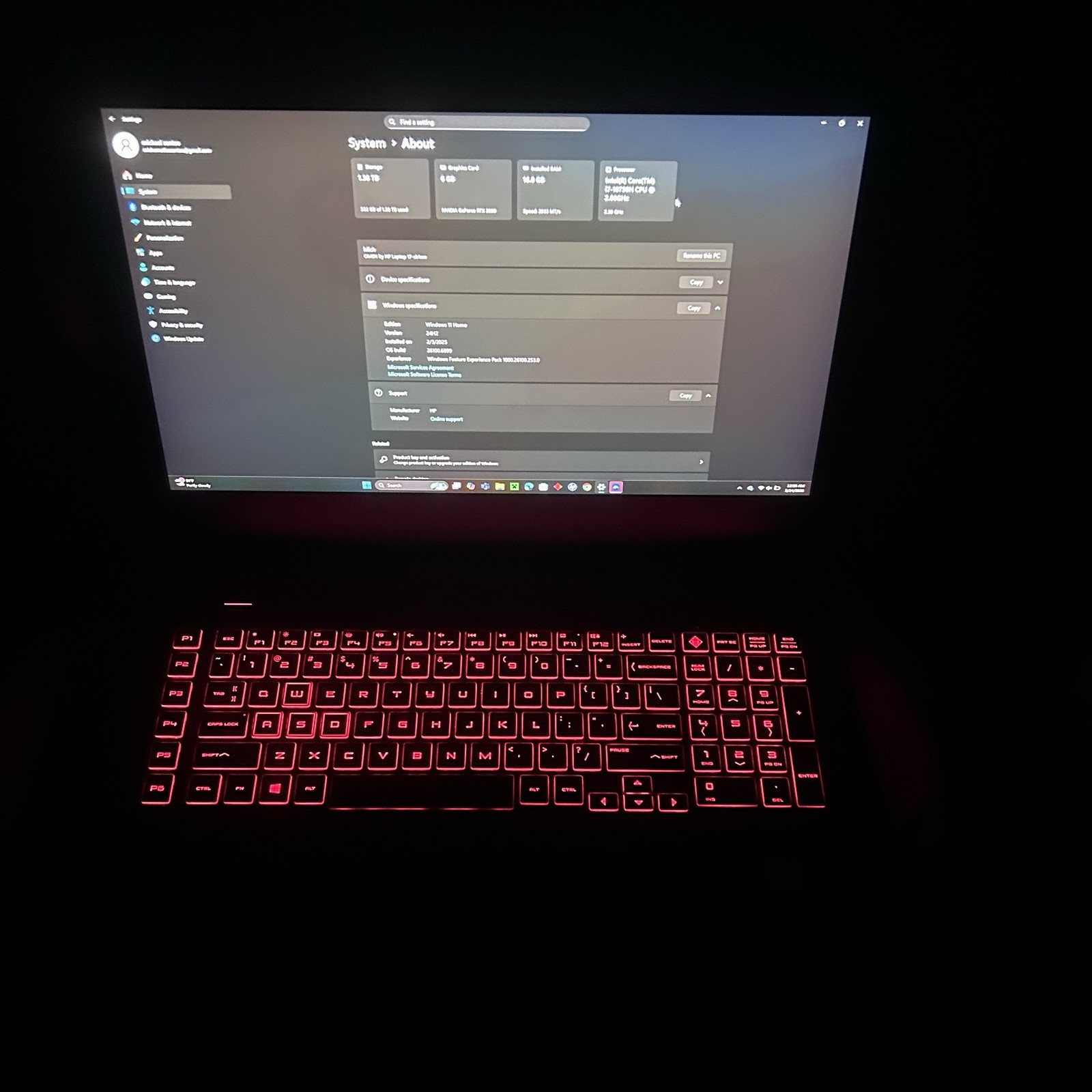 HP OMEN 17-cb0xxx 17in i7-10750H