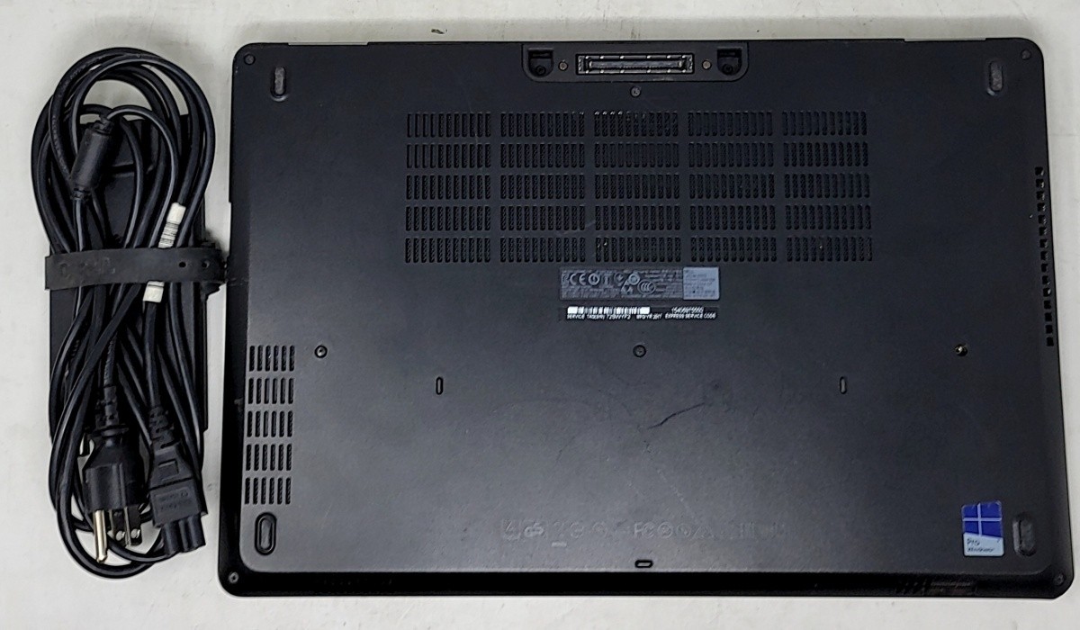 DELL LATITUDE E5570 Laptop Intel Core I7-6600U 8GB 256GB SEE NOTES