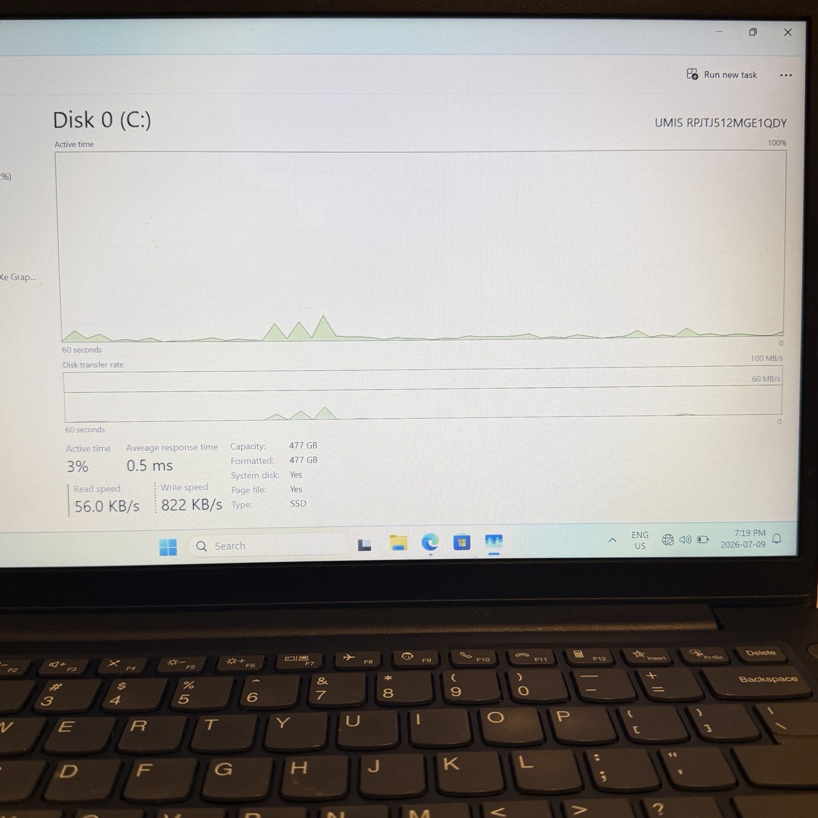 Lenovo Laptop V14 G3 IAP 14″ 12th Gen Core i7-1255U 16GB DDR4 512GB NVMe Win 11