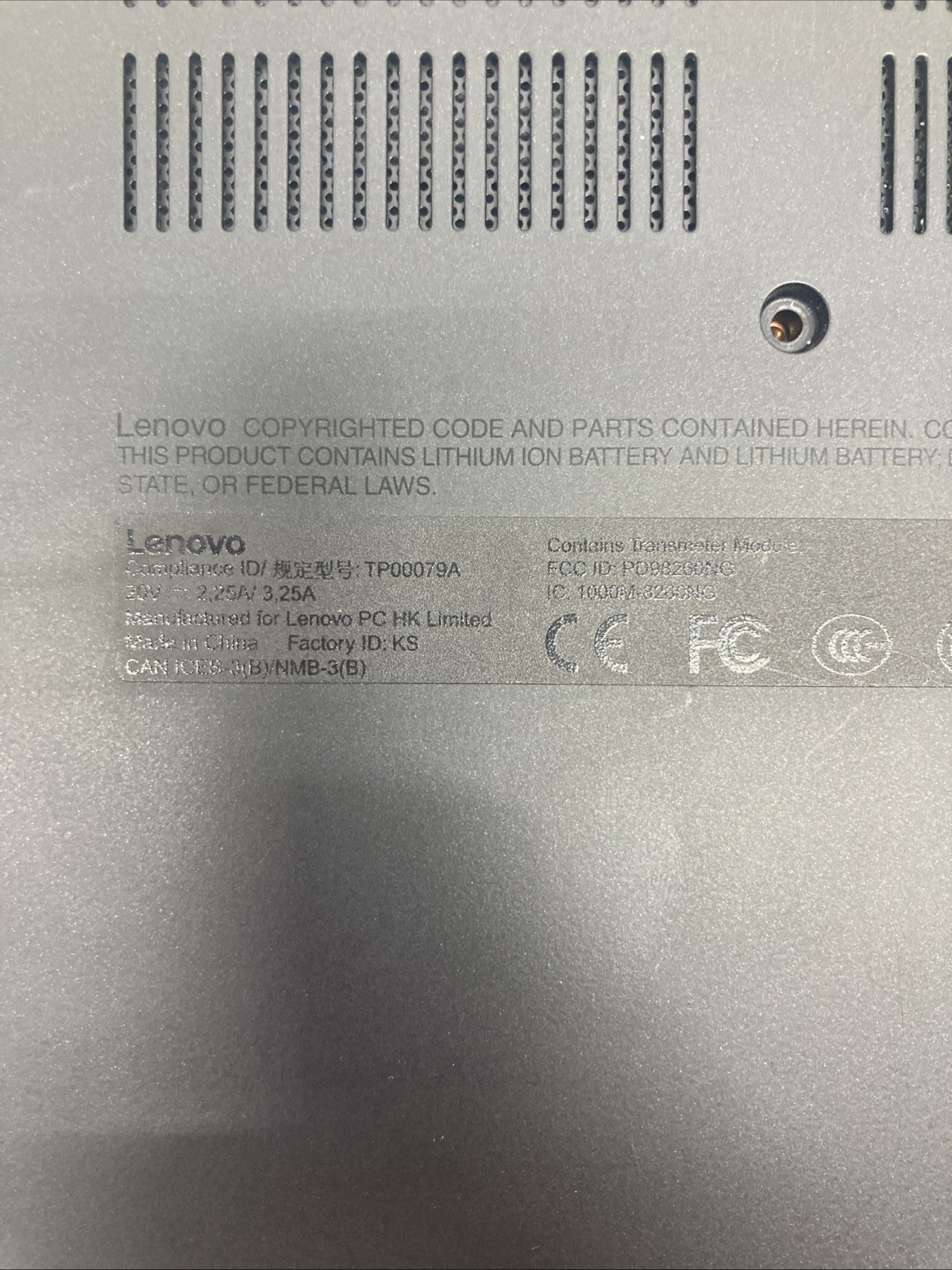 Lenovo Thinkpad Yoga 460 Intel i7-6500U 8GB RAM No OS/HDD Boot to BIOS