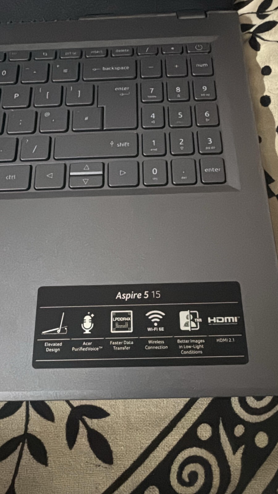 Acer Aspire 5 AMD Ryzen 5 7000 series with Radeon Graphics
