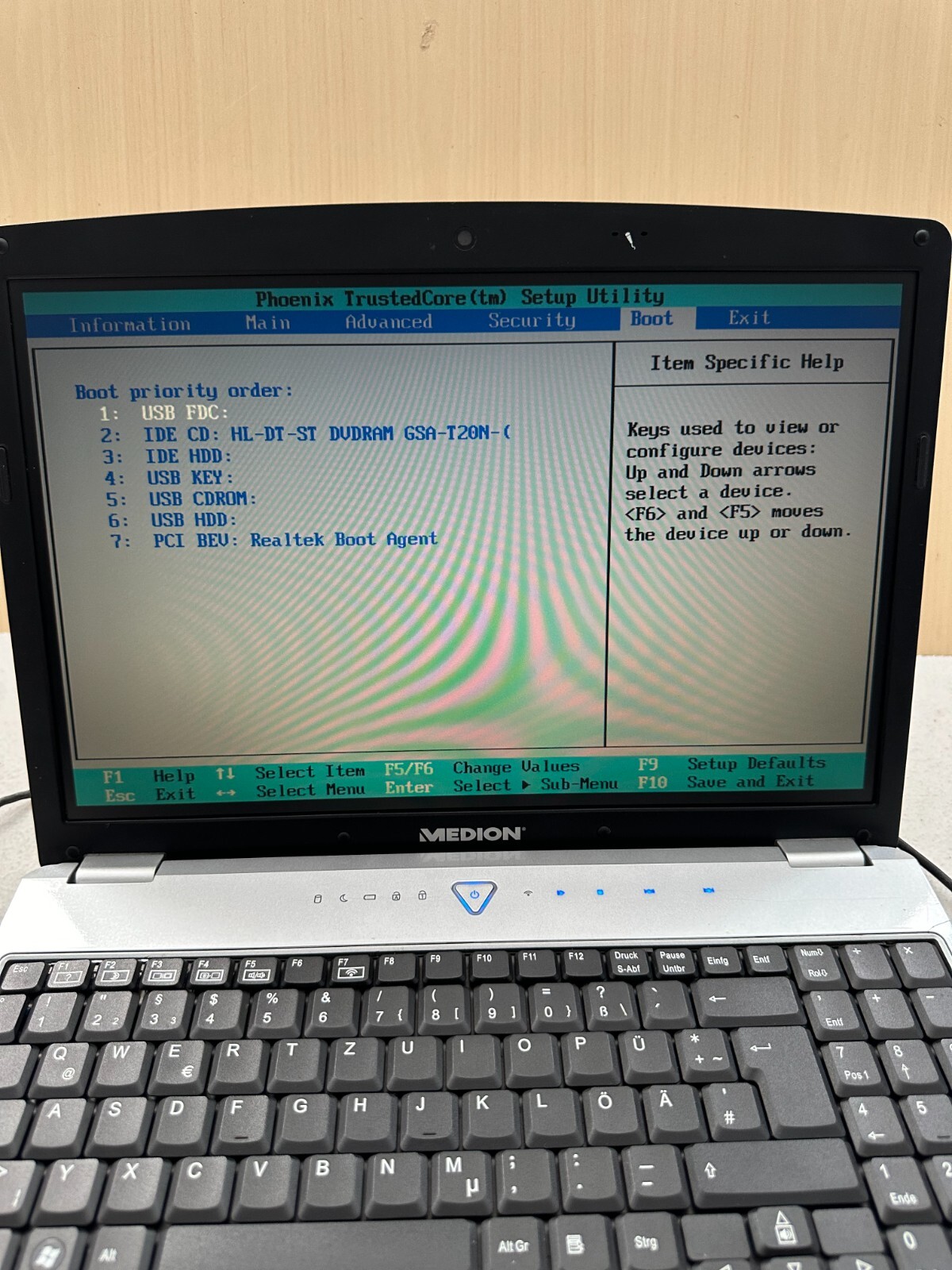 Medion Akoya MD96630 WIM2180 15.4″ Laptop Intel Core Duo T2330 3GB RAM No HDD
