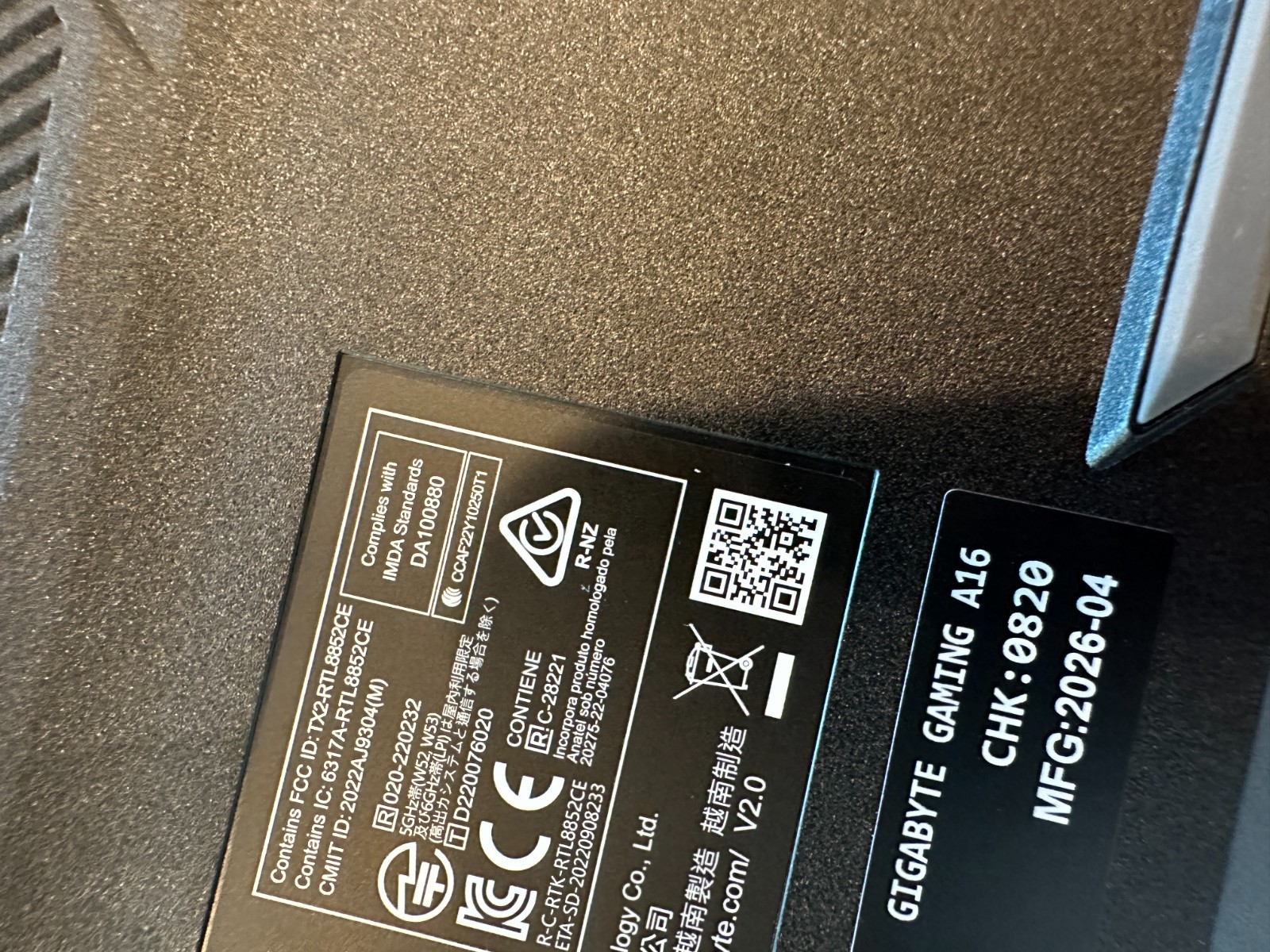 2026 GIGABYTE Gaming A16 Gaming Laptop 165Hz RTX 5070-Barely Used/Offers okay!!!