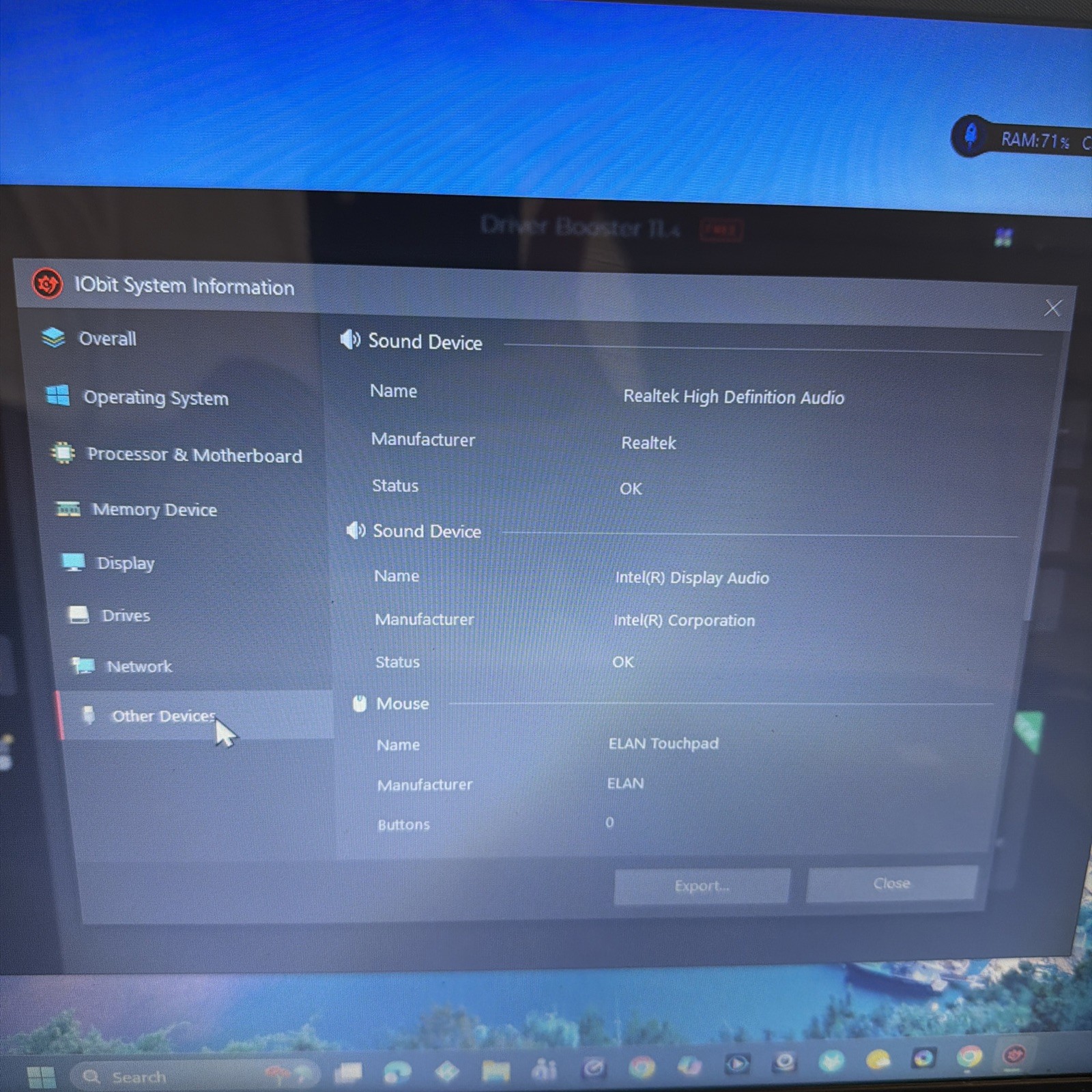 HP 17-by1062st 17.3” Laptop i5-8265U 8GB RAM 256GB SSD 500 GB HHD Win 11 Home 64