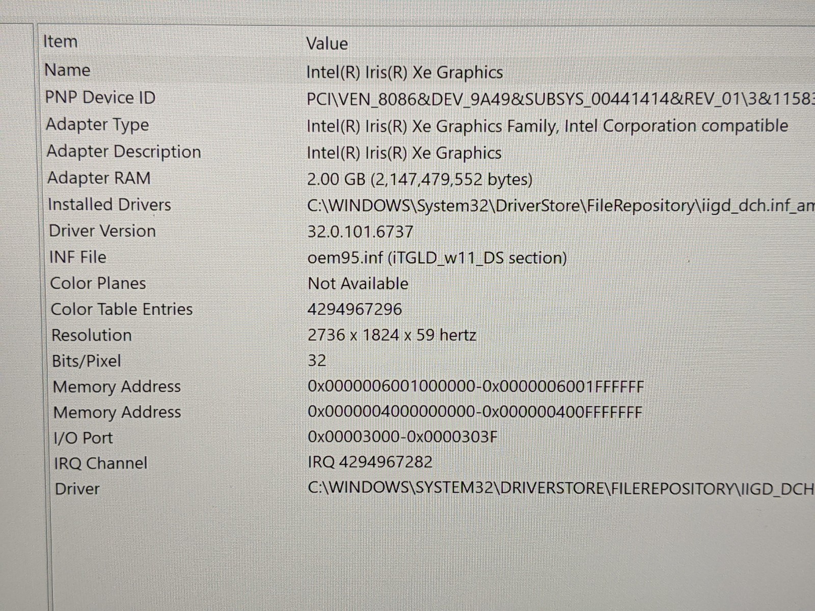MS Surface Pro 7+ 1961 12.3″ 2736×1824 TOUCH i5-11th 2.4GHz 16GB 256GB W11P +PA