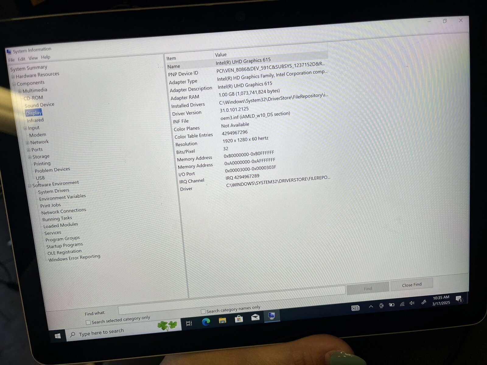 Microsoft 1926 Surface Go 2 10.5″ Pentium 4425Y @1.70Ghz 4GB Ram 64GB eMMc #1