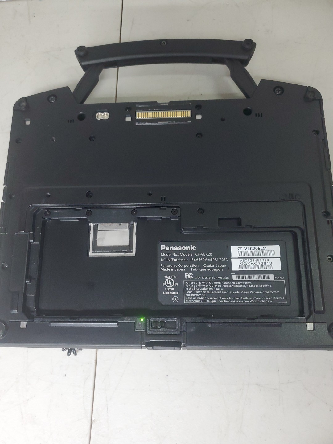 Panasonic Toughbook CF20 Core i5 7Y57 1.20GHz 16GB RAM 256GB SSD Win 10 Pro