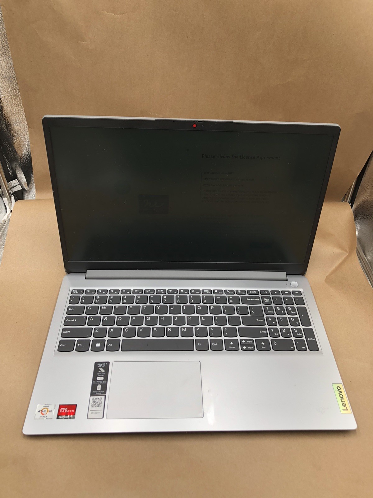 LENOVO IDEAPAD 1 15ADA7 LAPTOP 15.6″ 128GB 2.3GHZ 4GB AMD ATHLON SILVER 3050U