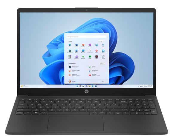 HP 15.6′ FHD AMD R5-5620U 16GB 256GB SSD Windows 11 Home AMD Radeon GPU 1 Yea…