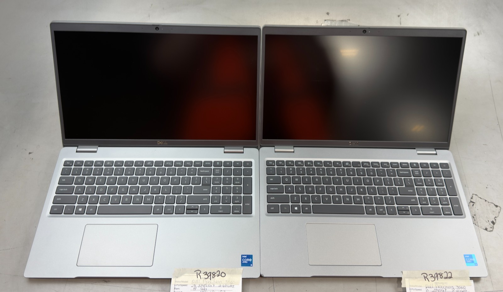 (Lot of 3) Dell Precision 3560 i5-1145G7 / 8GB RAM / T500 / NO SSD -RL6029