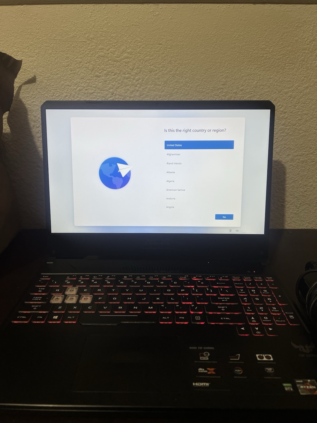 ASUS TUF FX505DV 15” 120Hz RTX 2060 AMD Ryzen 7 3750H 32GB RAM 512GB SSD