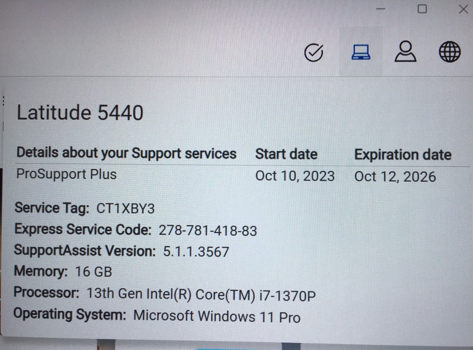 Dell Latitude 5440 14in Touch i7-1370P vPro 5.20GHz 16GB DDR5 512GB Lit KB Win11