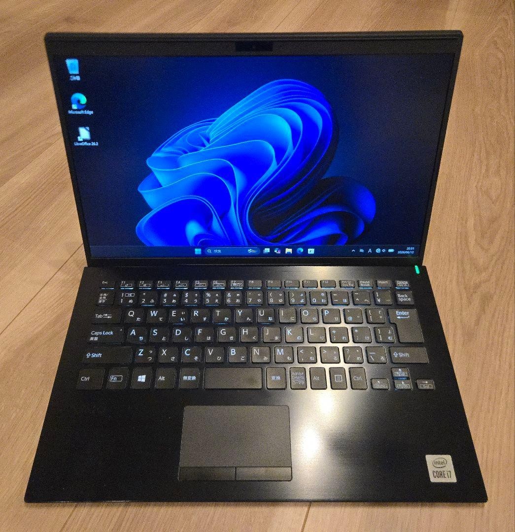 VAIO Pro PK VJPK13C11N i7-1065G7 Iris Plus 32GB SSD 256GB 14.0″ FHD Win 11 Pro