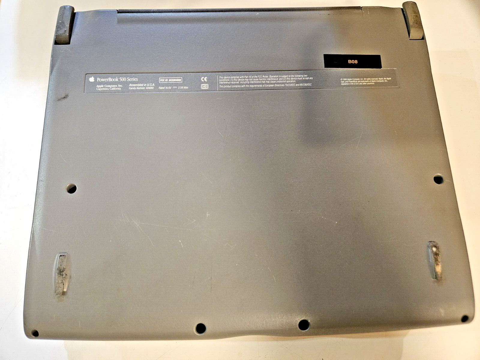 APPLE MACINTOSH POWERBOOK 500 M4880 FAMILY 500 SERIES