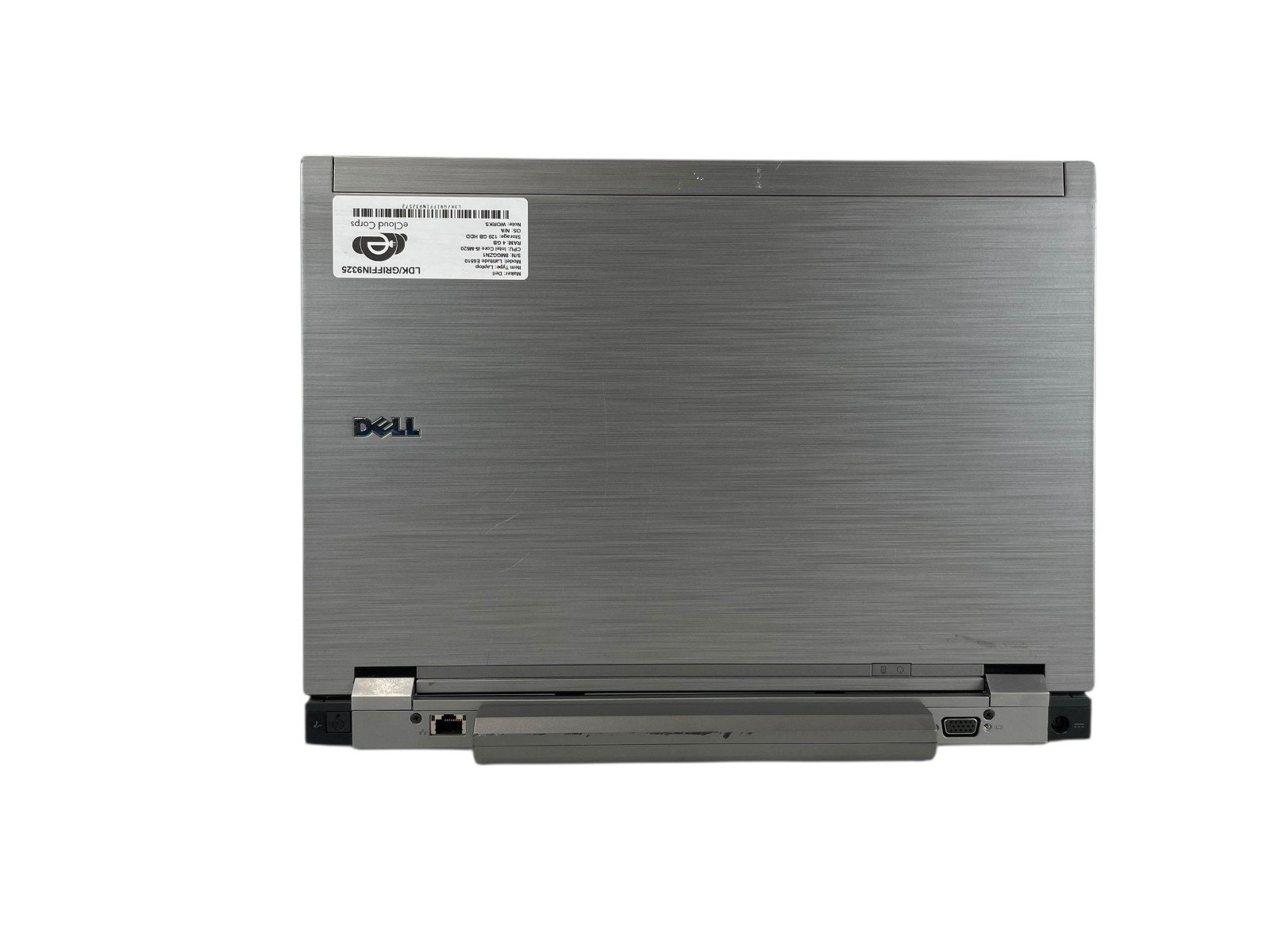 Dell Latitude E6510 Intel Core i5-M520 4GB 120GB HDD