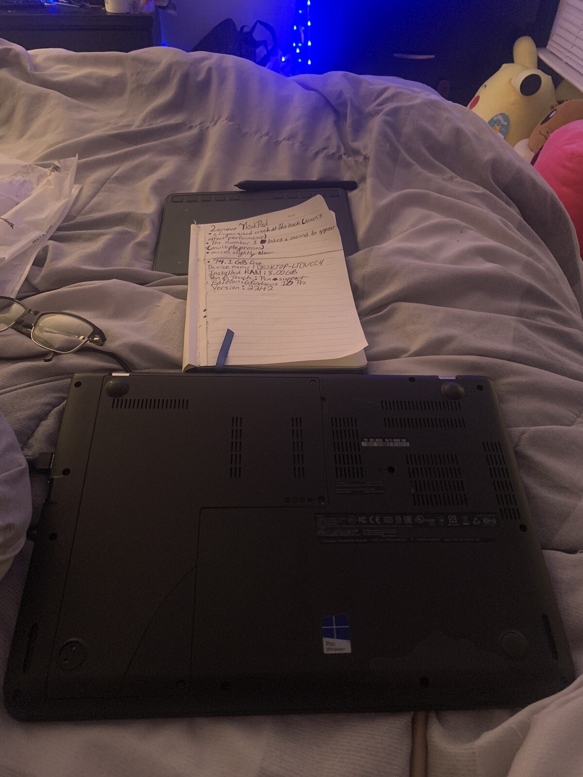 Sanrio Windows Lenovo Desktop Thinkpad With 8GB Of Installed RAM & Pen Support