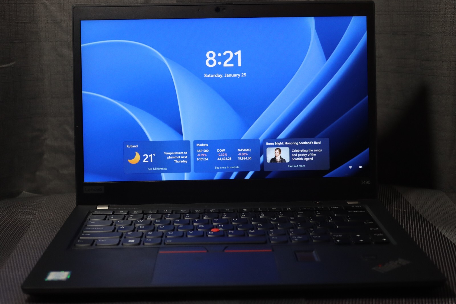 Lenovo Thinkpad T490 14 in (SSD,Intel Core i5 8th Gen.)