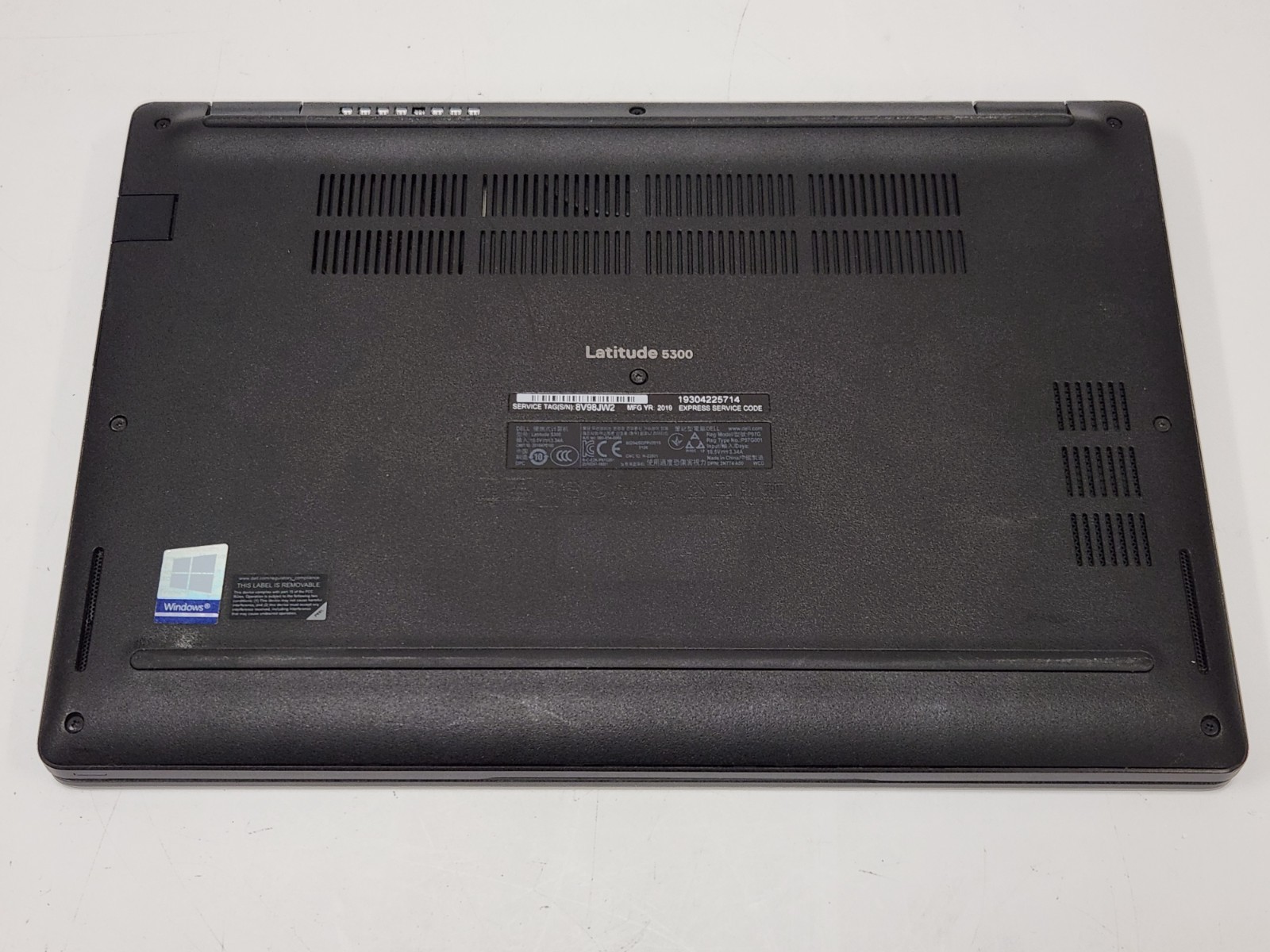 Dell Latitude 5300 13.3″ Laptop Intel i7-8665U 1.90GHz NO RAM/SSD *READ DESC*