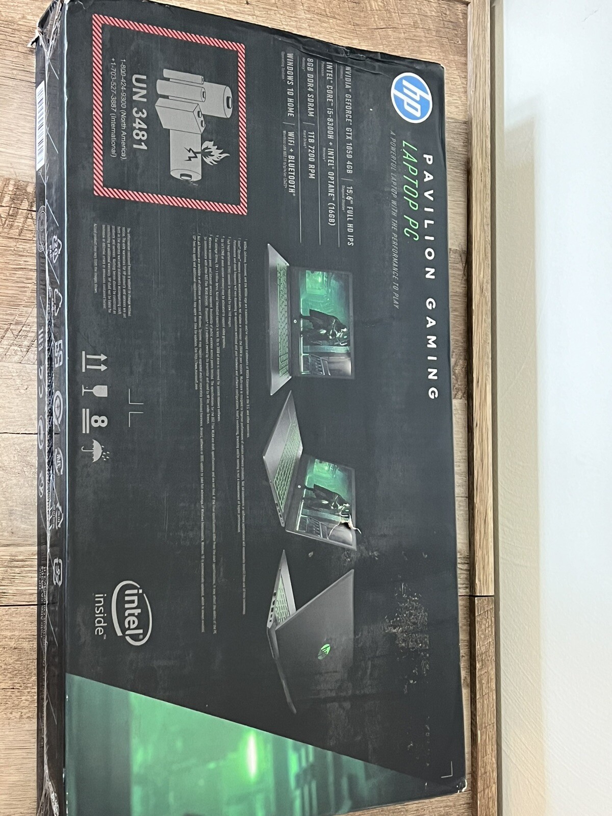 HP Pavilion 15-cx0058wm 15.6″ FHD Gaming Laptop (2.3GHz 4GHz 8GB RAM GTX 1050)