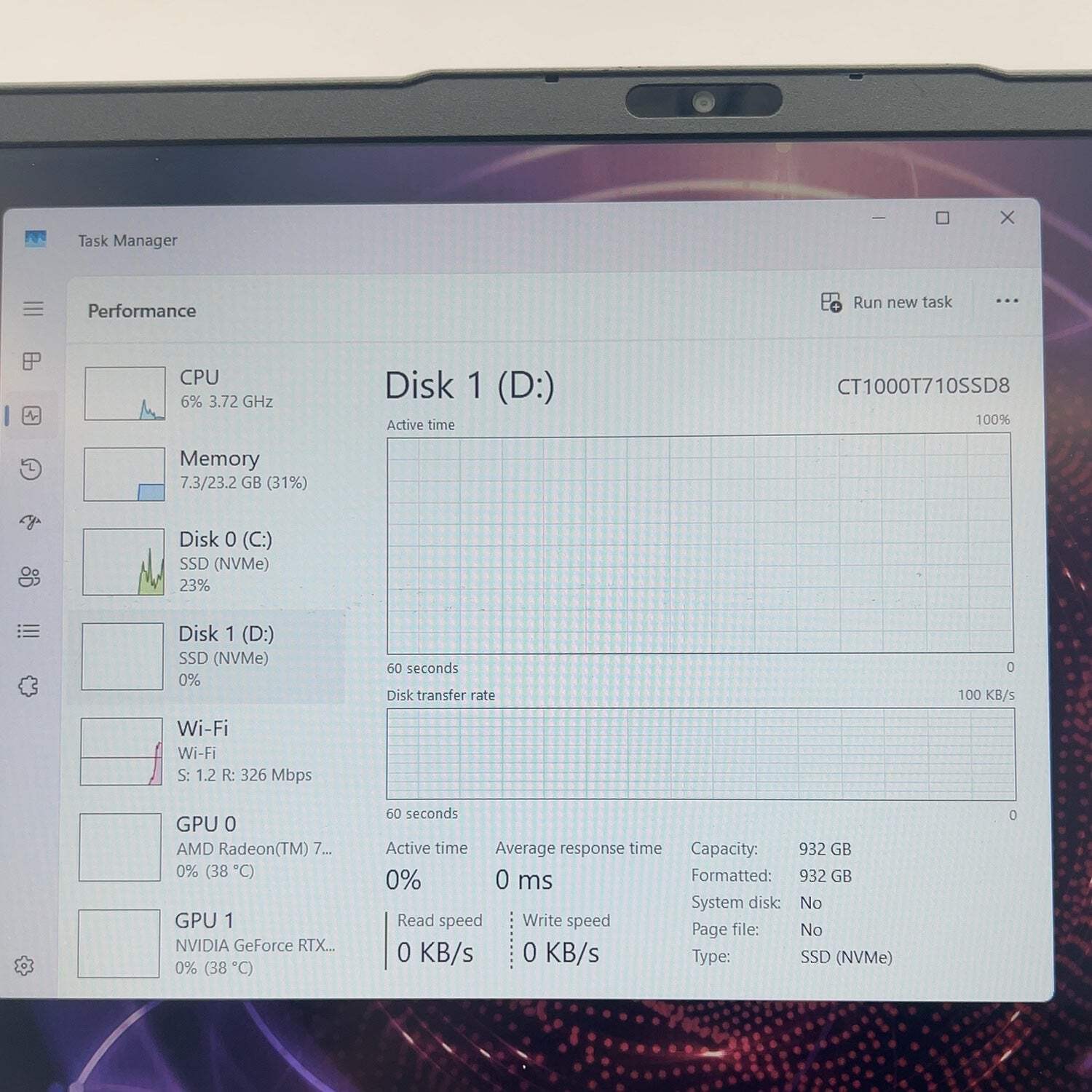 Lenovo LOQ 15 15.6″ Ryzen 7 7840HS 3.8GHz 24GB RAM 1.5TB SSD GeForce RTX 4050