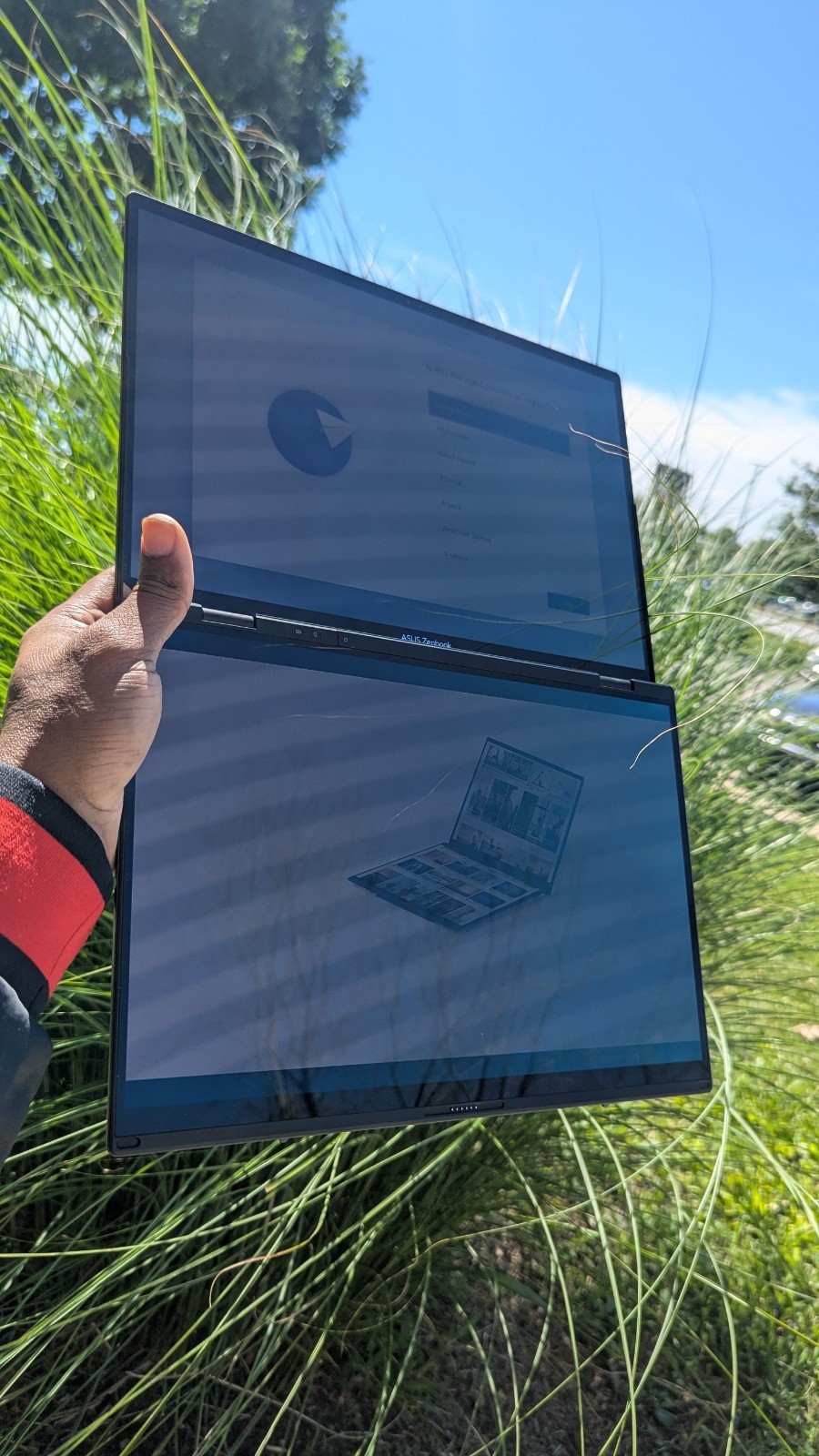 ASUS Zenbook Dual 14” OLED 3K 120Hz , Intel Core Ultra 7, 16GB Ddr5 1tb SSD M2