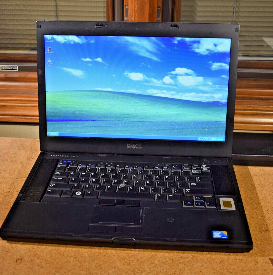 Dell Latitude E6510 Core i5-520M 3GB 750GB HD NVidia 3100M Windows XP Pro 32-bit