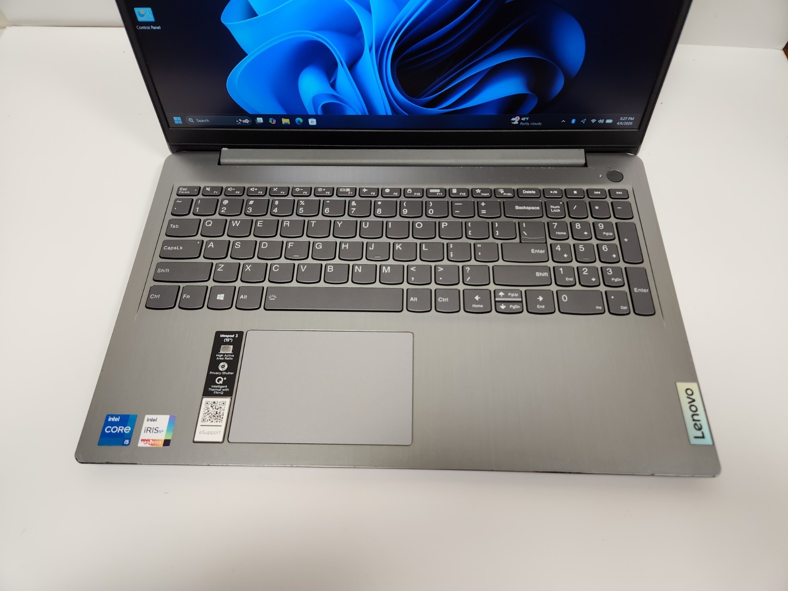 Lenovo IdeaPad 3 15ITL6 Core i5-1135G7, 20GB RAM, 500GB NVME, TCH SCRN #0441
