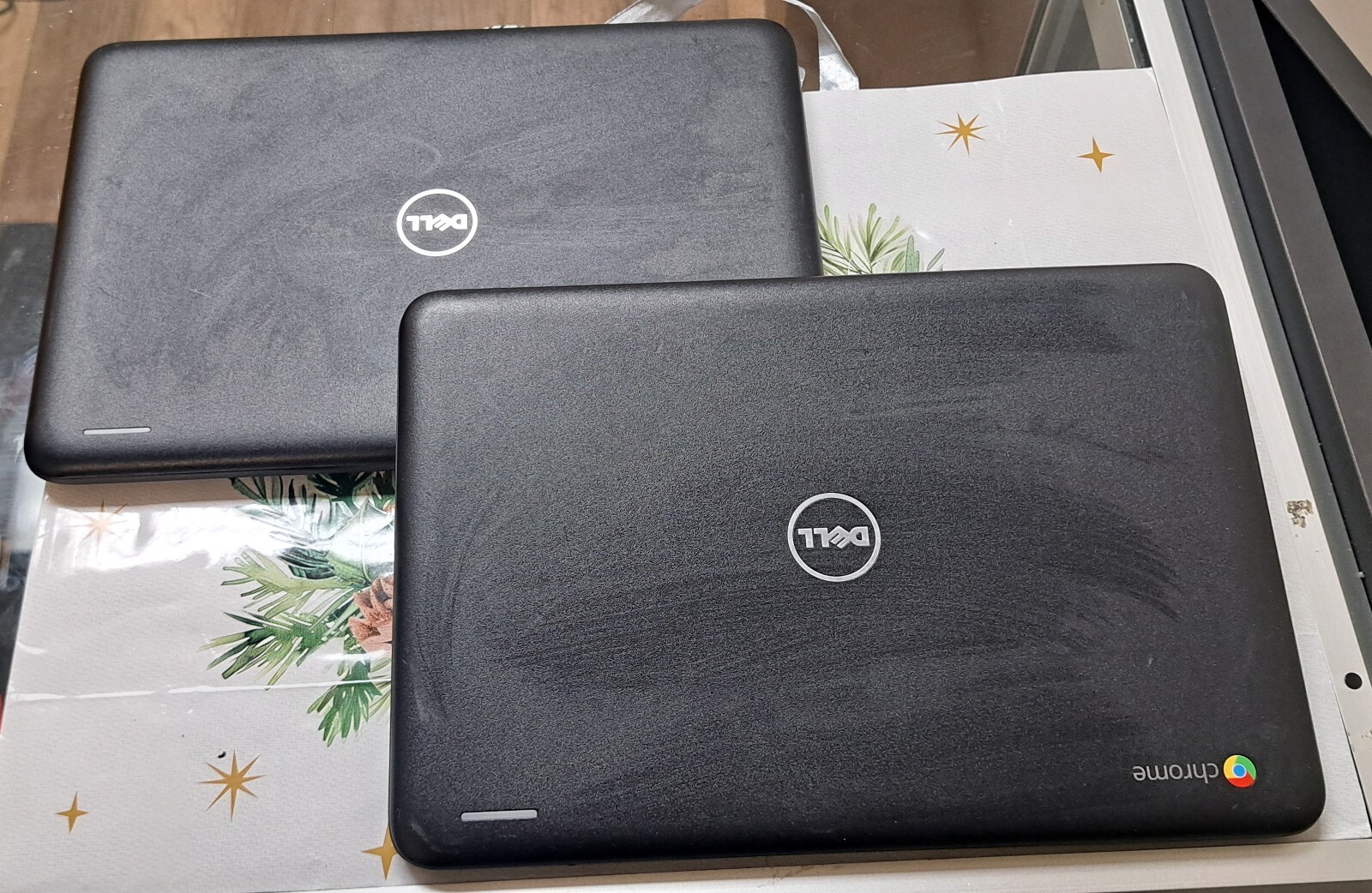 lot of 2|chromebook 11 3180p26t intelN3060 ChromeOS 4GBRAM 16GBDISK w/ac adapter